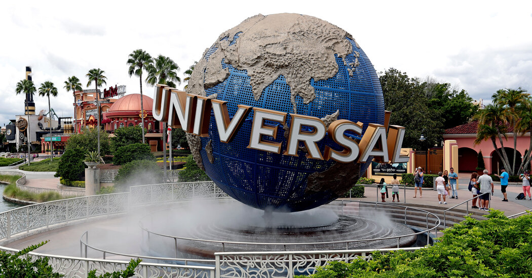 Universal’s Theme Parks, Long in Disney’s Shadow, Expand at Dizzying Pace