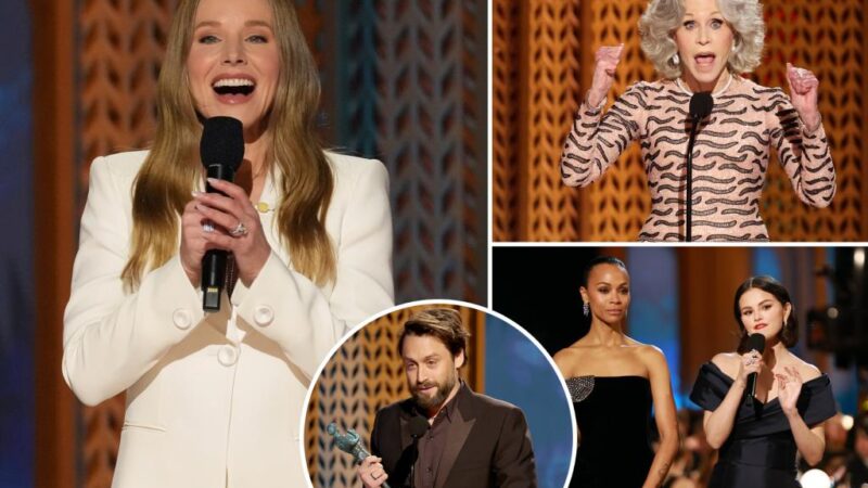 SAG Awards 2025: best and worst moments