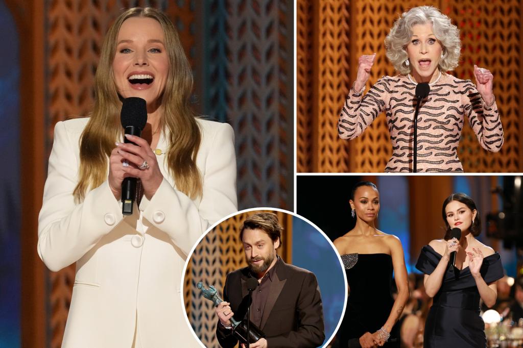 SAG Awards 2025: best and worst moments