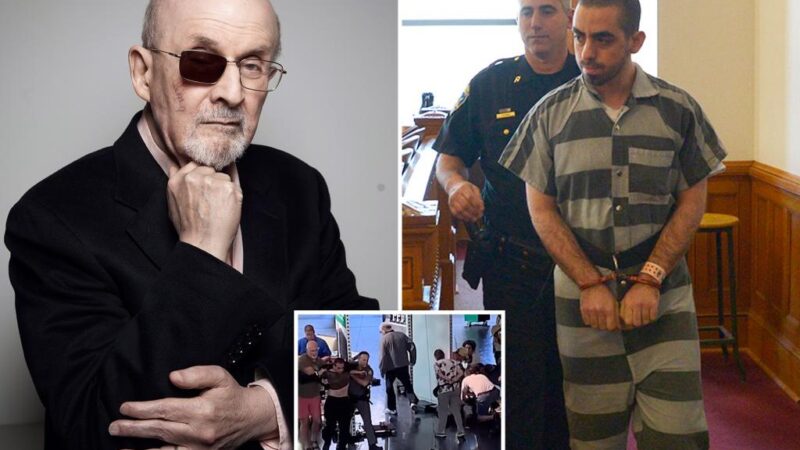 Upstate NY trial begins for radical accused of stabbing ‘Satanic Verses’ author Salman Rushdie