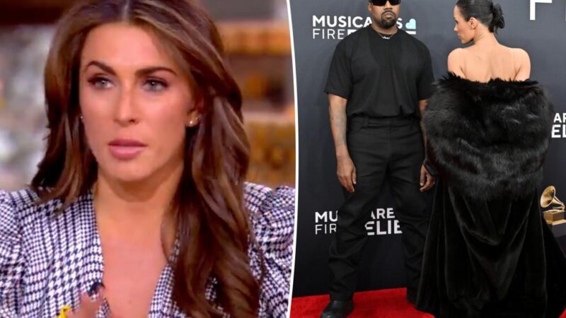 ‘View’ co-host expresses concern for Bianca Censori after Grammys stunt with Kanye West