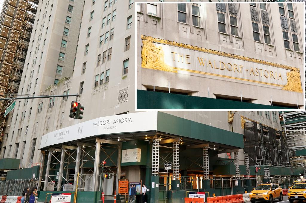 Waldorf-Astoria’s long-delayed opening stalls again — here’s when iconic hotel may finally open