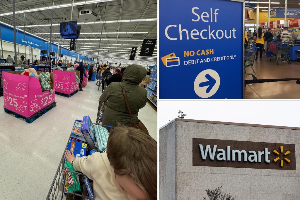 Walmart slammed for staffing shortages sparking long checkout lines