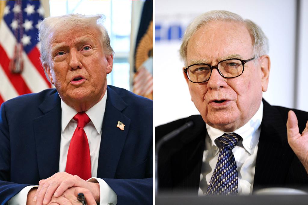 Warren Buffett urges Trump to spend government funds wisely