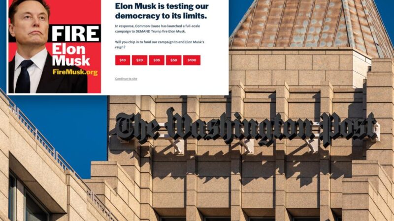 Washington Post kills ad calling for Trump to fire Elon Musk, fueling censorship outcries