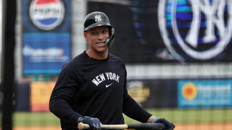 Why Aaron Judge won’t play in the Yankees’ first spring training game