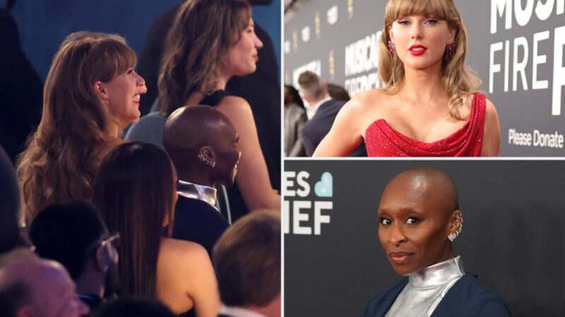 Why Taylor Swift, Cynthia Erivo shared seat at Grammys 2025