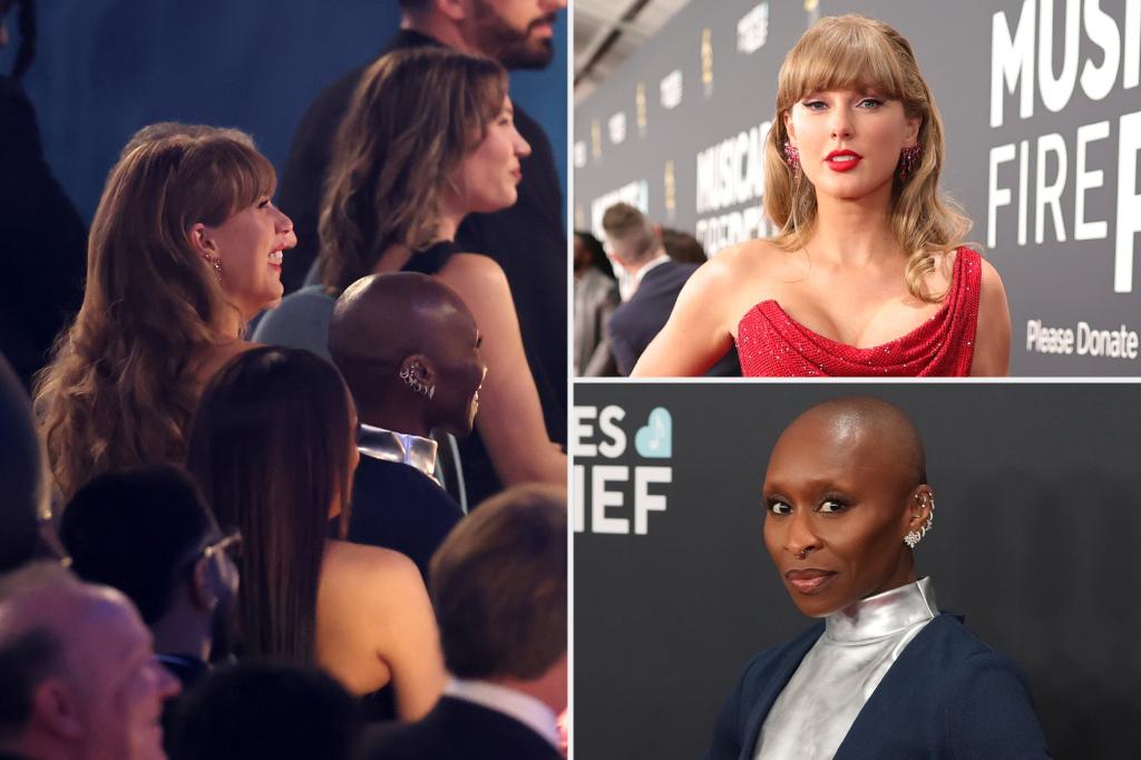 Why Taylor Swift, Cynthia Erivo shared seat at Grammys 2025