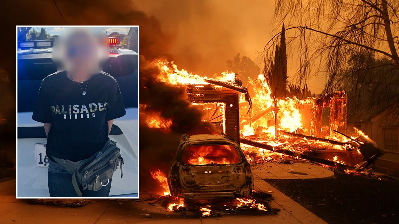 Woman accused of looting Palisades Fire area wearing “Palisades Strong” shirt