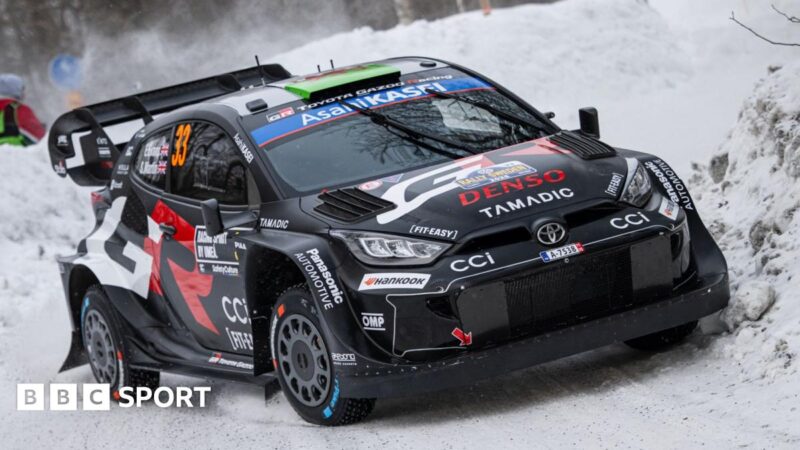 World Rally Championship: Elfyn Evans wins in Sweden to take lead in standings