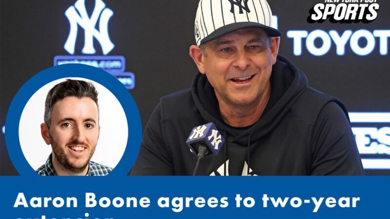 Yankees, Aaron Boone agreeing on an extension & preview tomorrow’s spring training opener (Video)