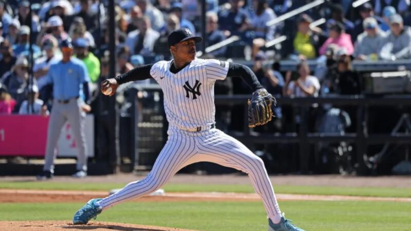 Yankees’ Marcus Stroman pitches scoreless inning in spring debut