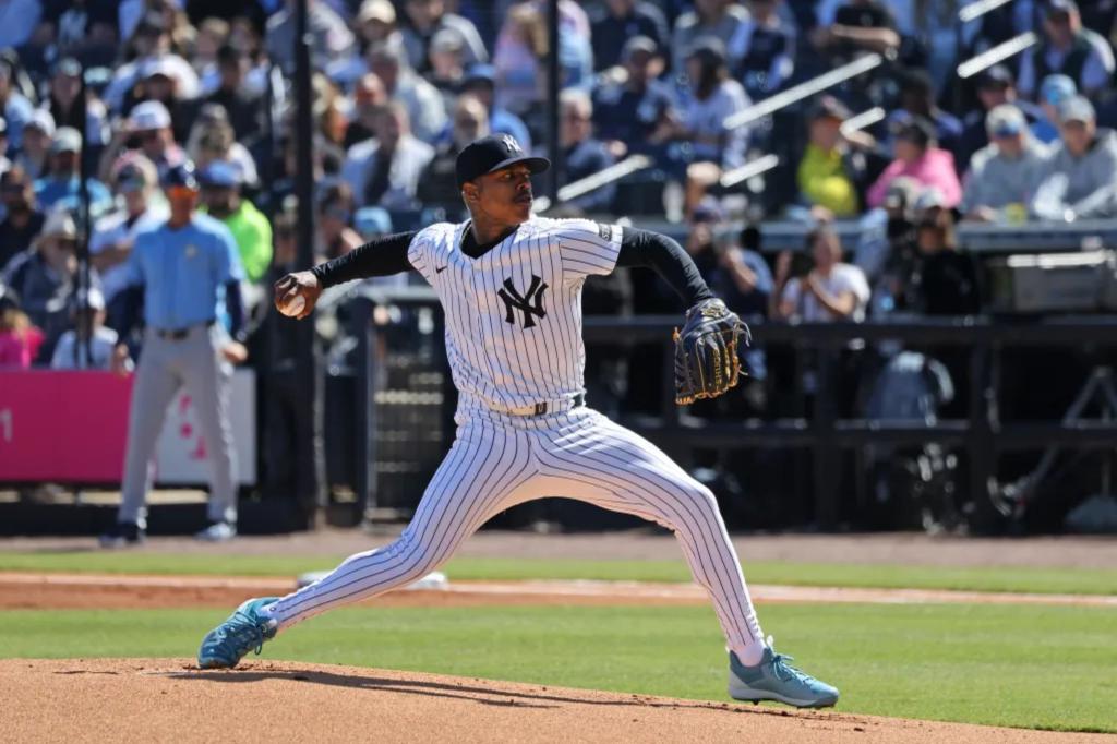 Yankees’ Marcus Stroman pitches scoreless inning in spring debut