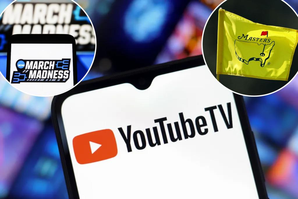 YouTube TV, Paramount strike deal to avoid March Madness crisis