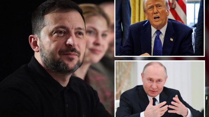 Zelensky says Ukraine has ‘low chance’ of survival without US, trusts Trump