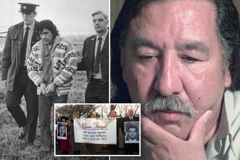 Leonard Peltier to be freed from prison following sentence commutation for 1975 FBI killings