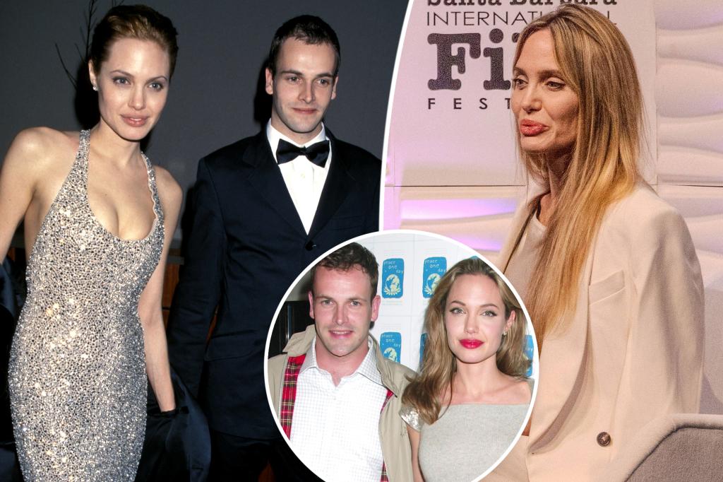 Angelina Jolie reveals where she stands with ex Jonny Lee Miller