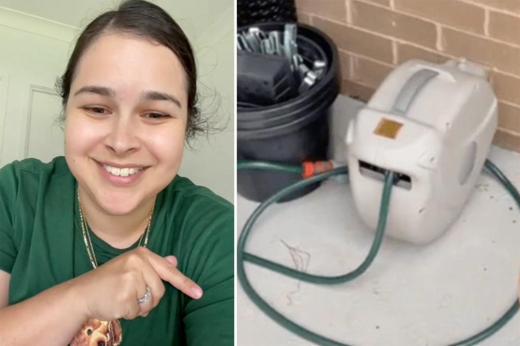 Mom shocked after catching neighbors using her hose — to shower