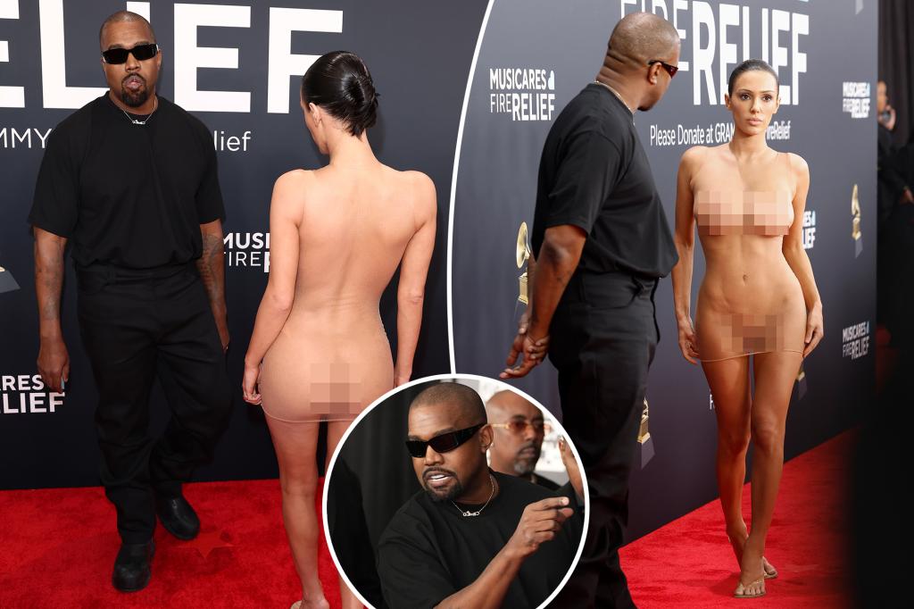 Why Kanye West, Bianca Censori decided to cause a stir on Grammys 2025 red carpet