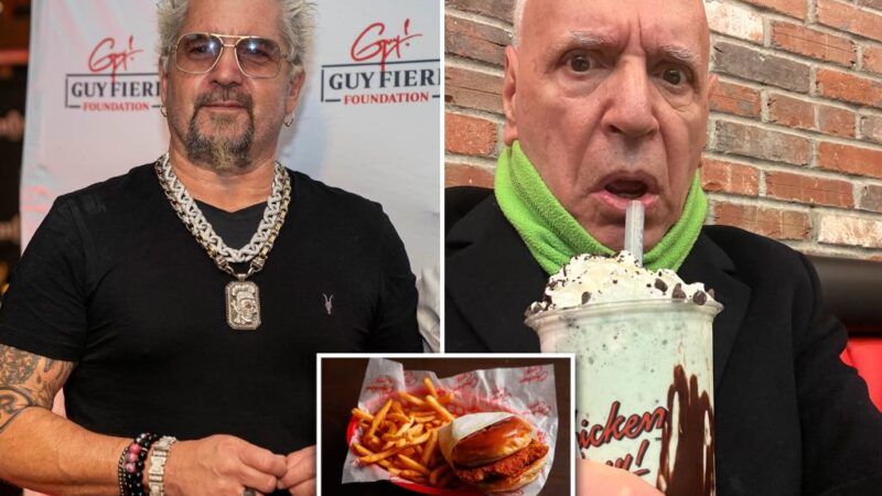 Guy Fieri return to NYC with gross Chicken Guy fast food