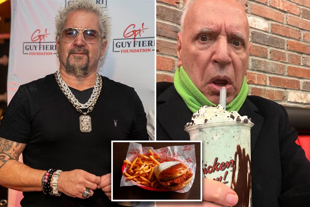 Guy Fieri return to NYC with gross Chicken Guy fast food