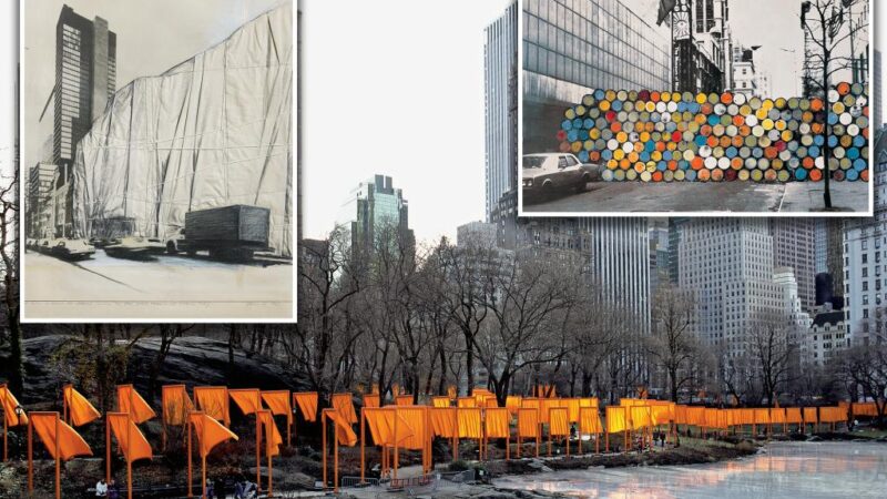 The Gates wasn’t the only vision Christo and Jeanne-Claude had for NYC