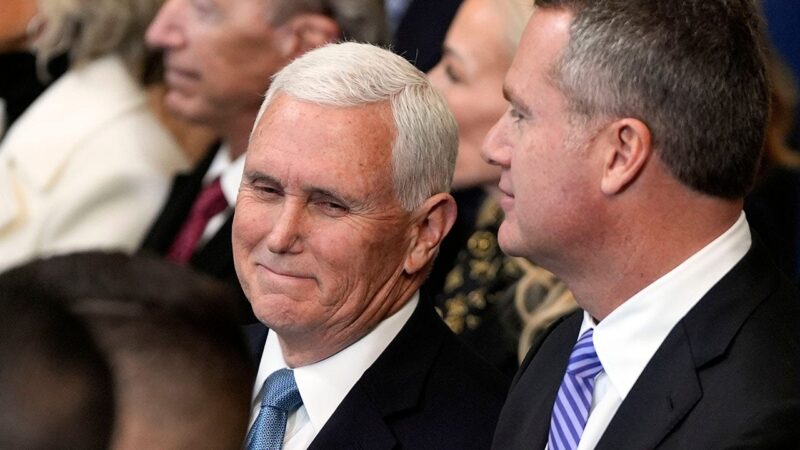 Pence bills himself top Republican willing to challenge Trump