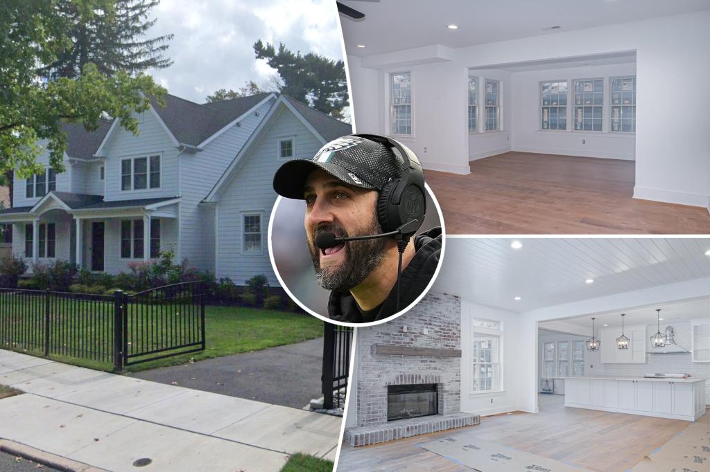 Inside Nick Sirianni’s newly built $3M home