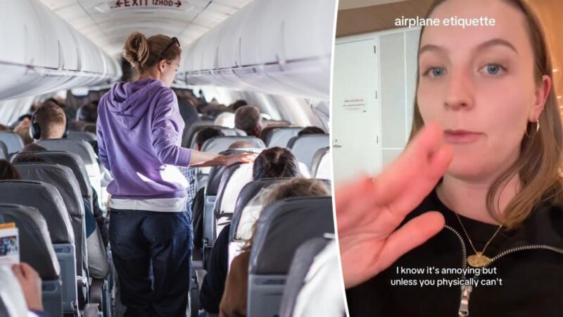 Airplane passenger delivers furious PSA following seatmate’s inconsiderate move