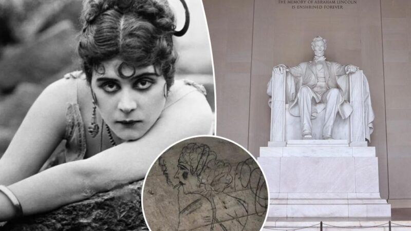 Lincoln Memorial is hiding a sexy secret in its graffiti