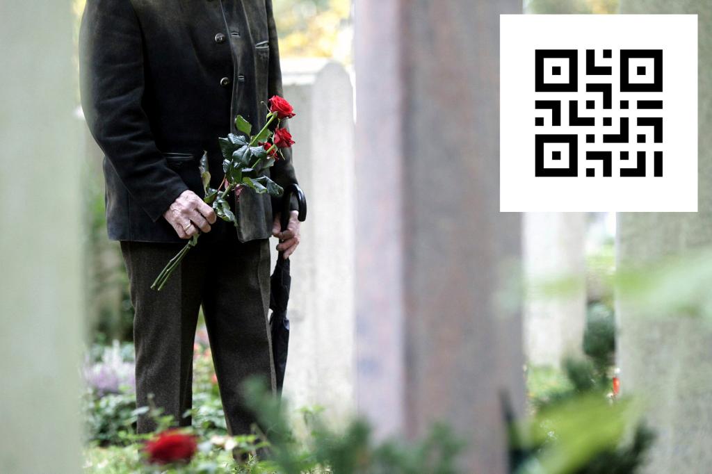 Baffling mystery surrounding QR code stickers on Munich graves solved