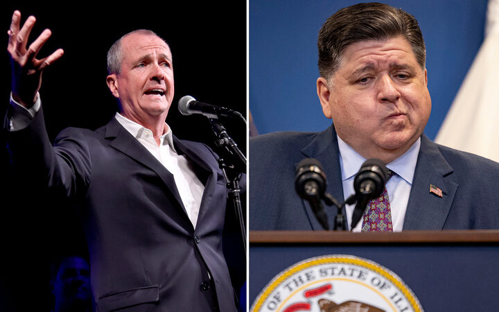 Phil Murphy and JB Pritzker want to be progressive superheroes