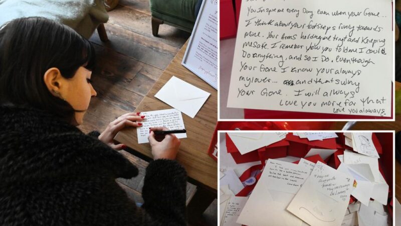 New Yorkers pen anonymous love letters ahead of Valentine’s Day