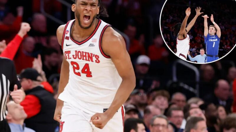 No. 9 St. John’s in Big East driver’s seat after defense keys win over No. 24 Creighton