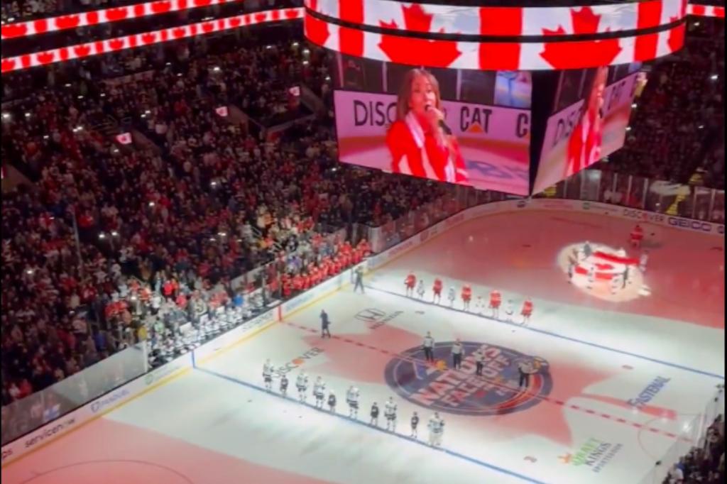 Boston crowd briefly boos Canadian anthem in 4 Nations response