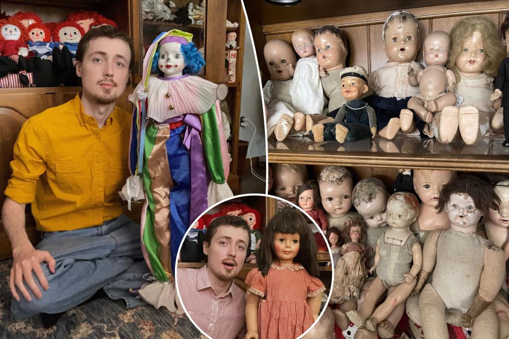 I’ve spent $4K collecting ‘creepy’ dolls — people think I’m weird but it’s ‘my calling’