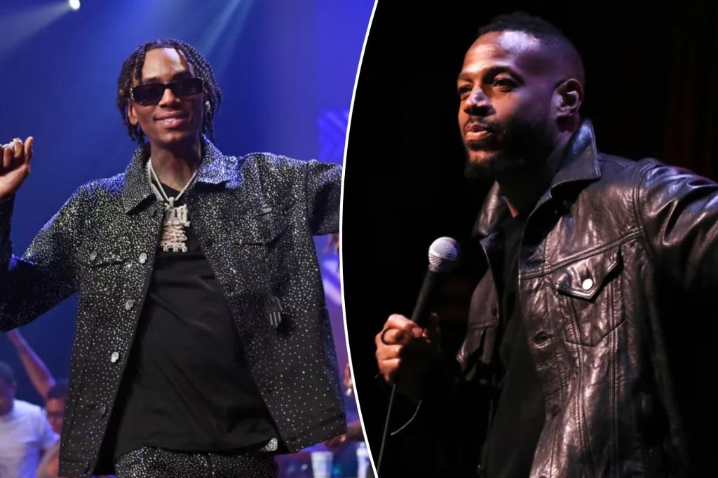 Marlon Wayans slams Soulja Boy over f-word attack on his trans son