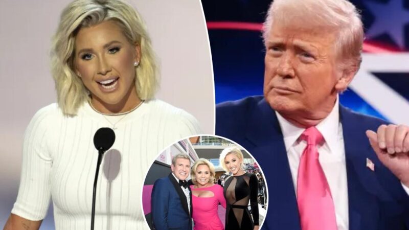 Savannah Chrisley says she ‘lost some deals’ over Trump support, conservative beliefs