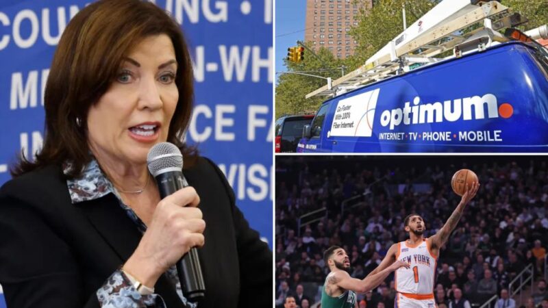 Hochul threatens to haul Optimum execs to Albany over MSG dispute