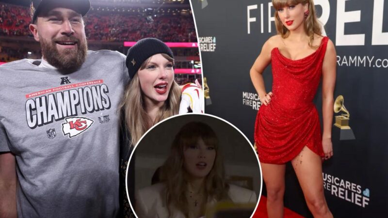 Taylor Swift arrives at Super Bowl 2025 to cheer on Travis Kelce