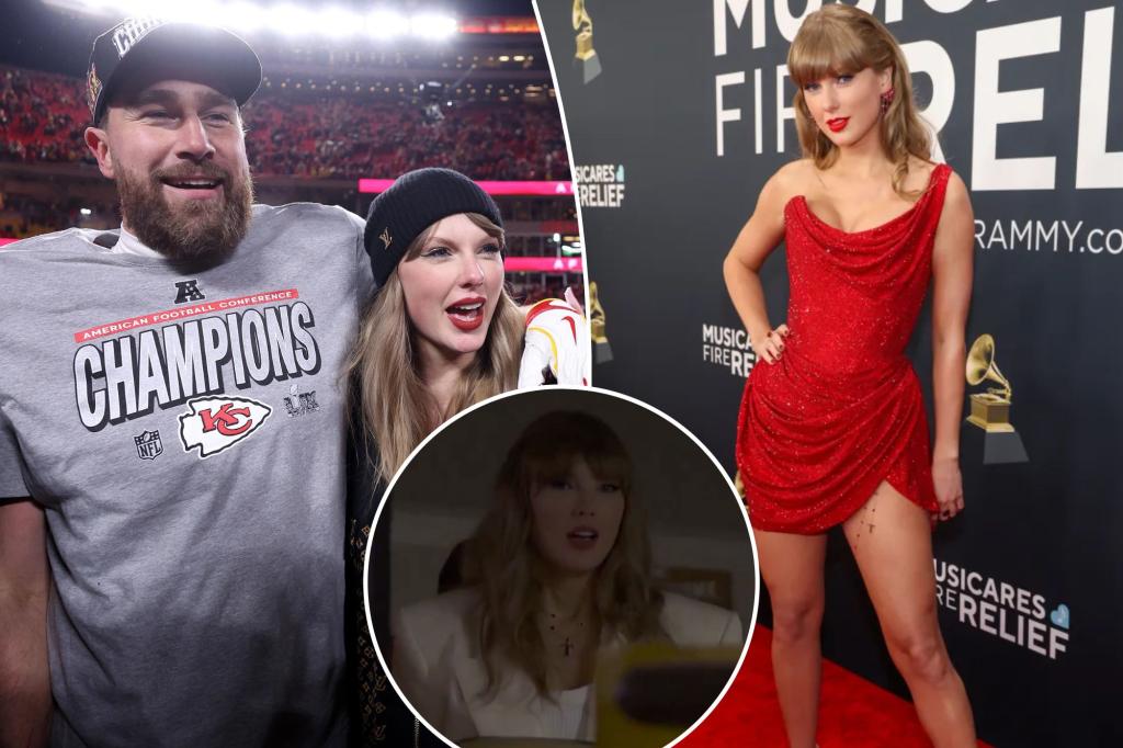 Taylor Swift arrives at Super Bowl 2025 to cheer on Travis Kelce