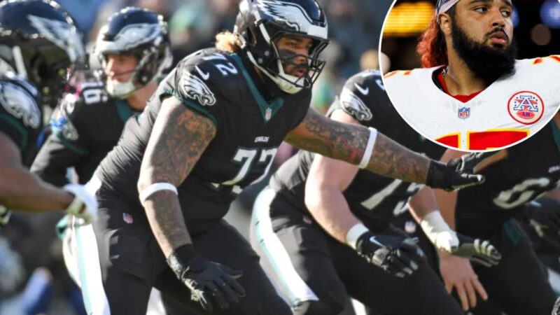 Eagles’ Darian Kinnard looking for third Super Bowl ring