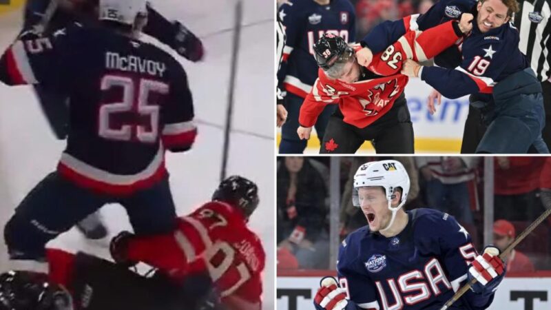 Team USA’s physical beatdown of rival Canada a sight to behold