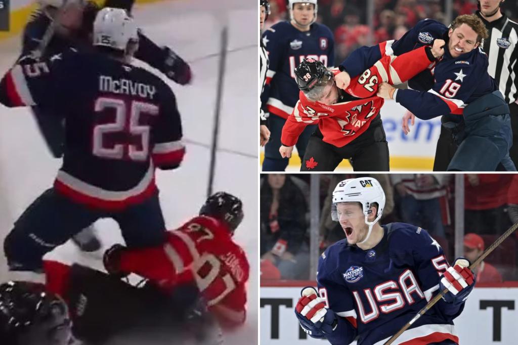 Team USA’s physical beatdown of rival Canada a sight to behold