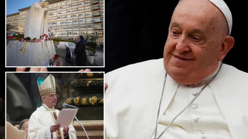 Pope Francis shows early kidney failure as 88-year-old remains in critical condition