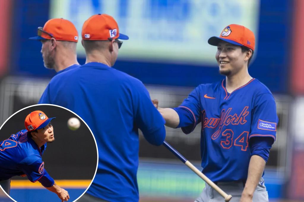 Mets’ Kodai Senga all smiles after passing first spring test