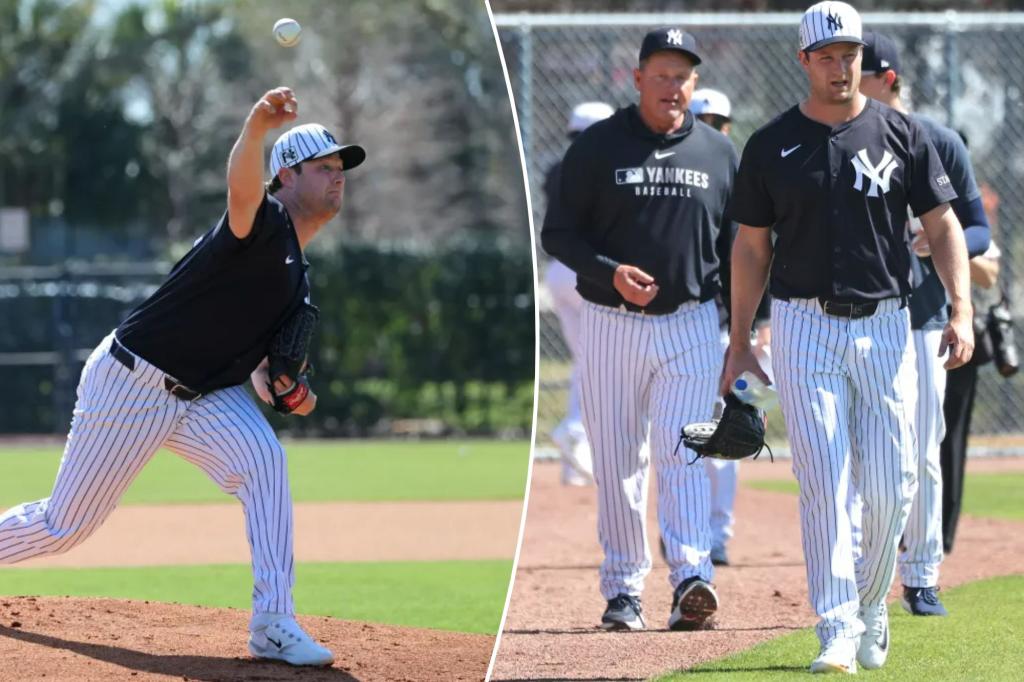 Yankees’ Gerrit Cole in ‘good spot’ after session with Roger Clemens