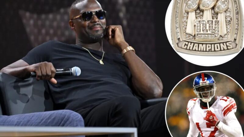 Plaxico Burress’ Giants Super Bowl ring sells for $280K at auction in near record