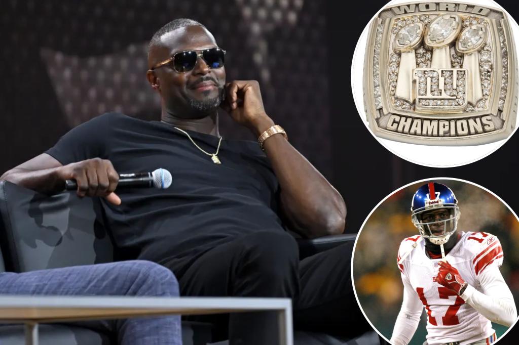 Plaxico Burress’ Giants Super Bowl ring sells for $280K at auction in near record