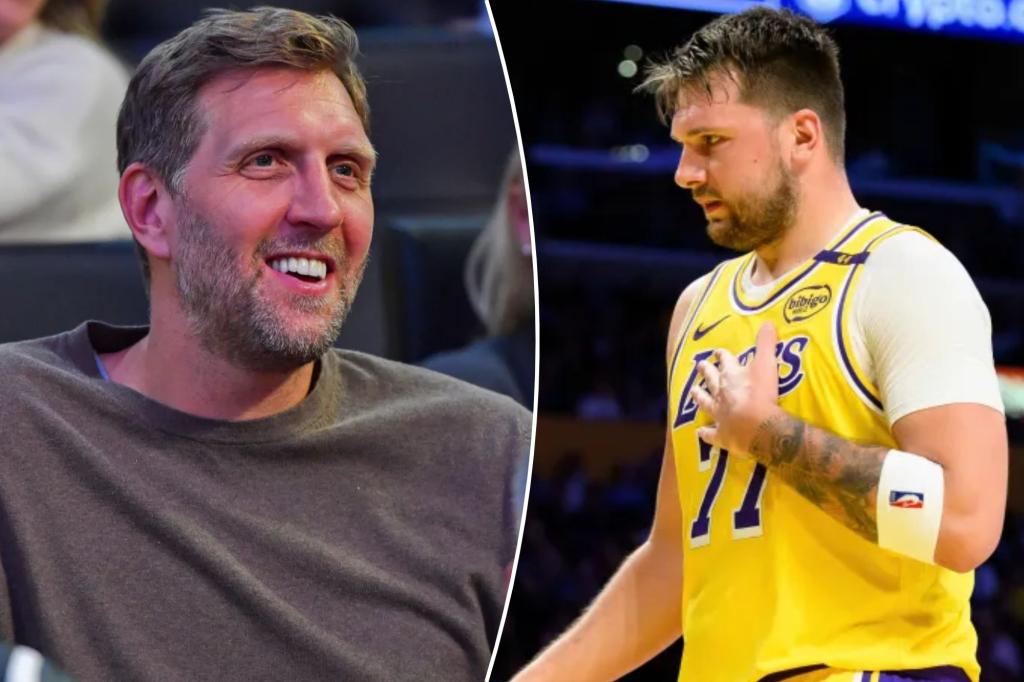 Dirk Nowitzki reveals lengths he went to support Luka Doncic with Lakers